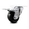 Service Caster 3 Inch Phenolic Wheel Swivel Top Plate Caster with Total Lock Brake SCC SCC-TTL20S314-PHR - alternate 1
